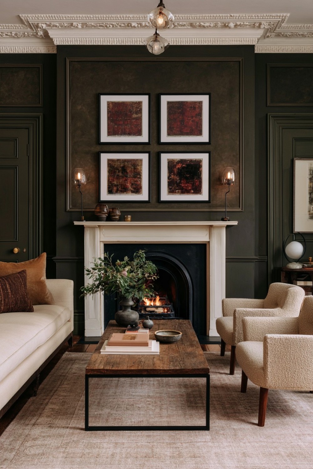 12. Color Drenched Deep Interior Envelope
