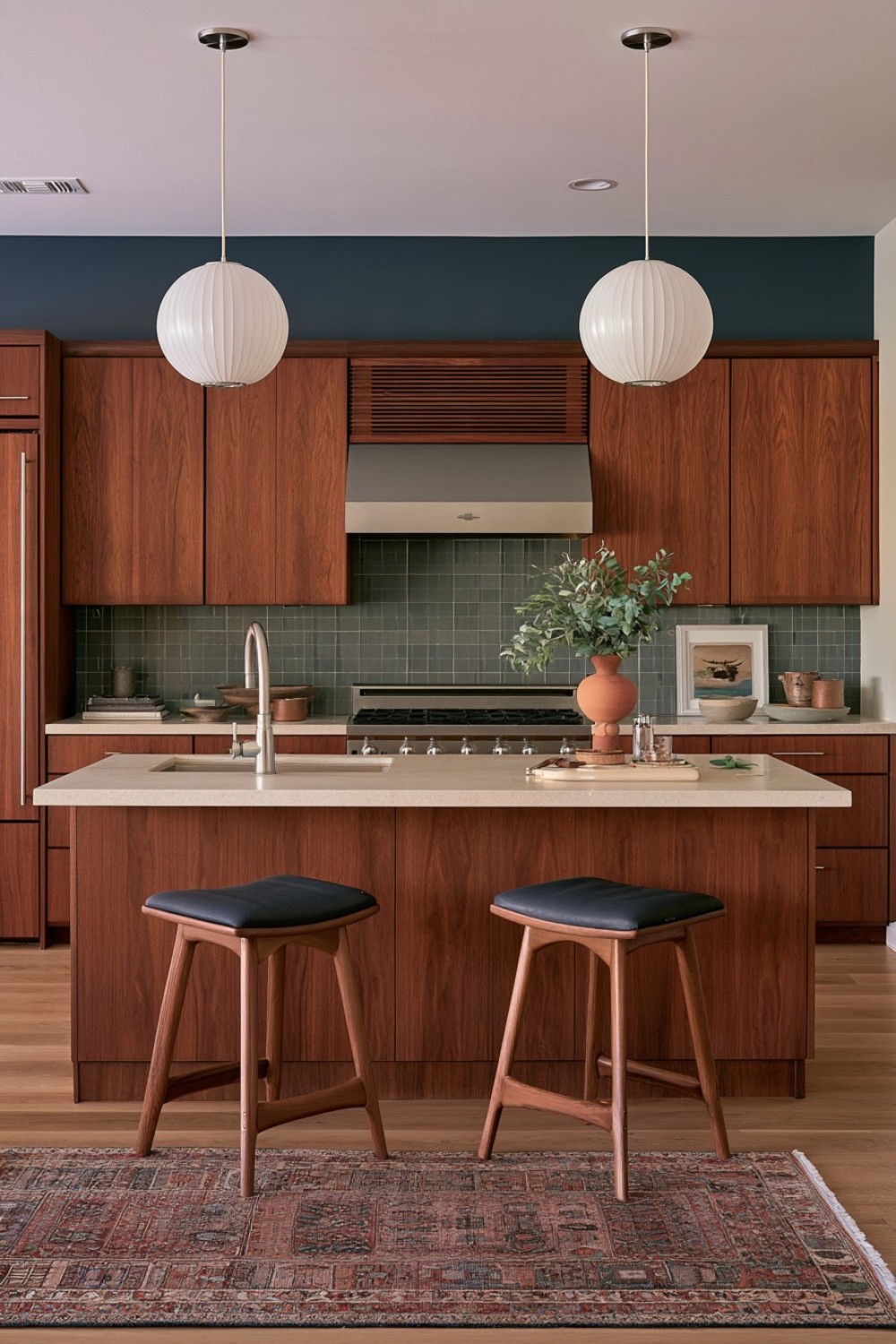 15. Controlled Mid Century Material Mix