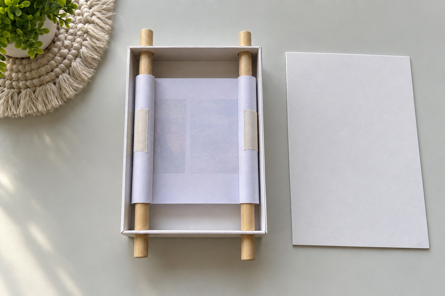 6. Attach The Second Roller And Set The Tension