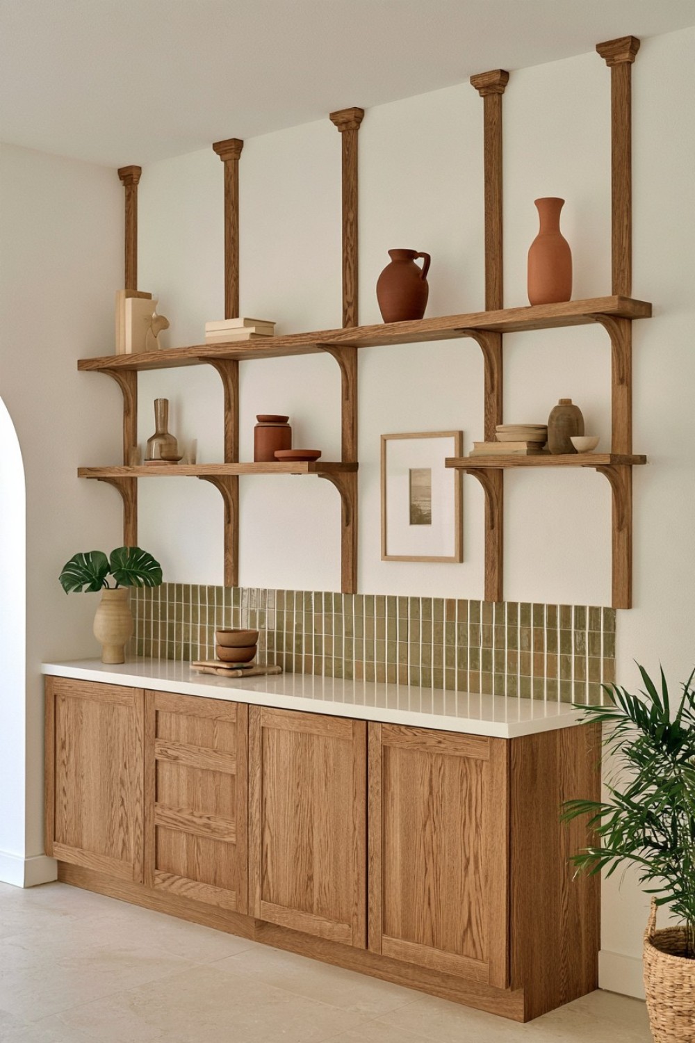 6. Extended Wall Line Shelf Bracket