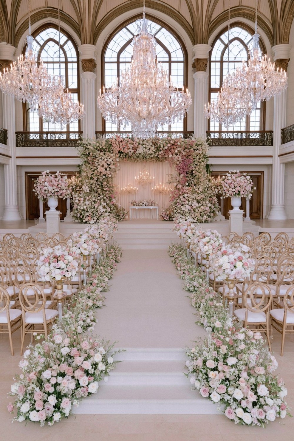 5. Botanical Gradient Toward The Ceremony Front