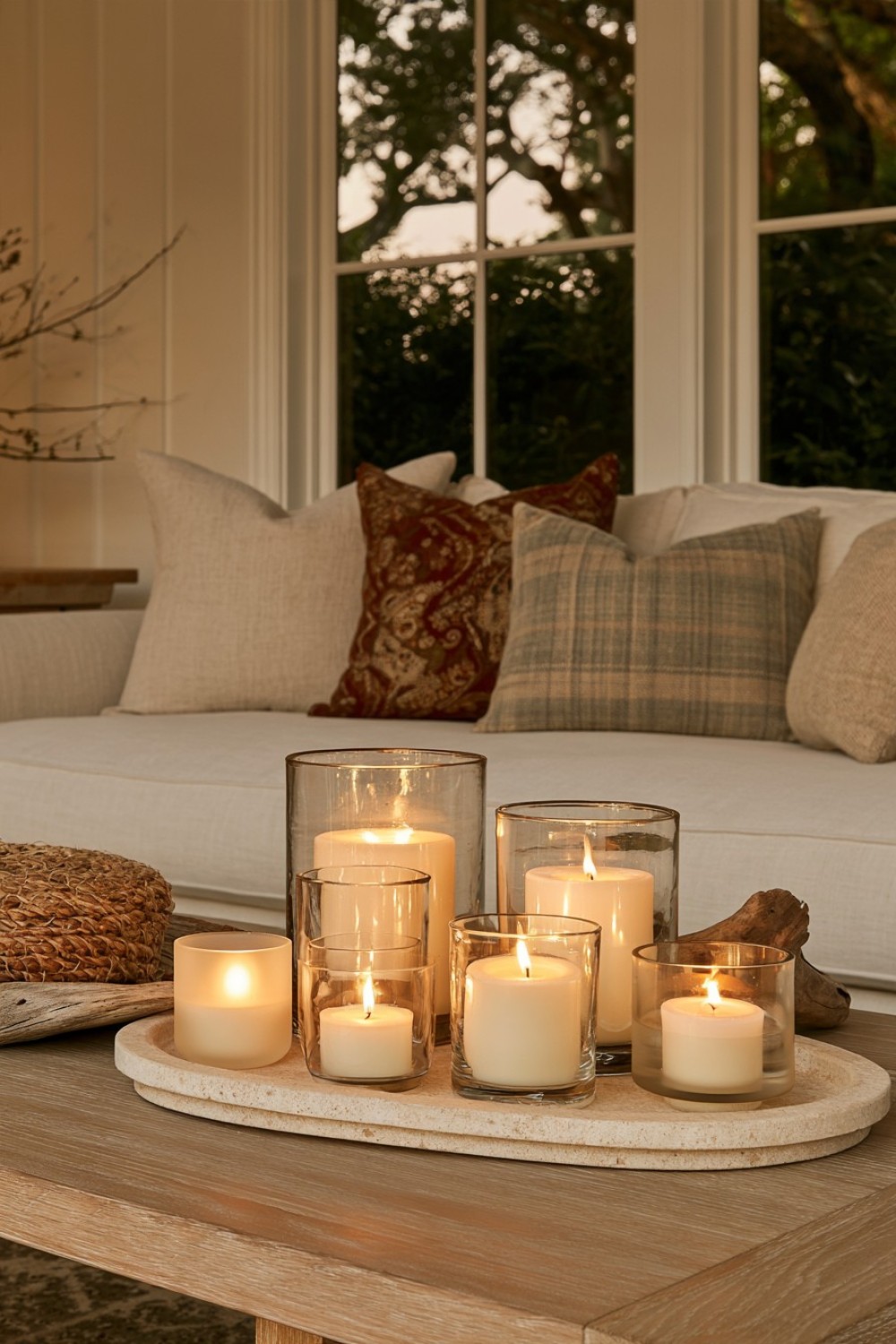 12. Soft Coastal Candle Palette