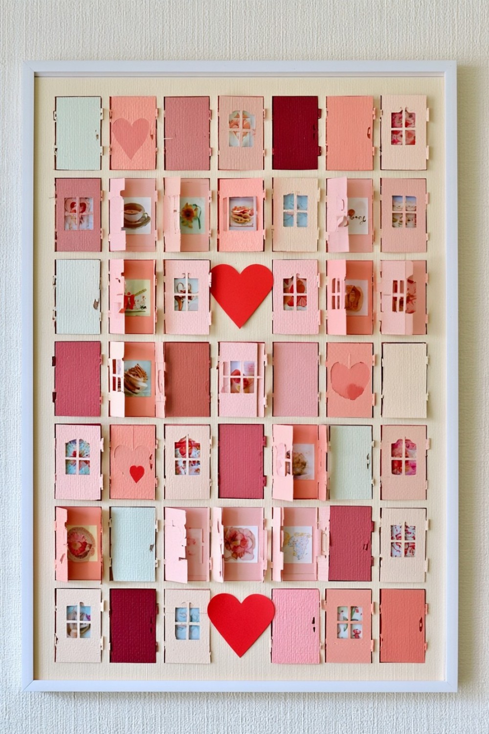 5. Hidden Message Paper Window Poster