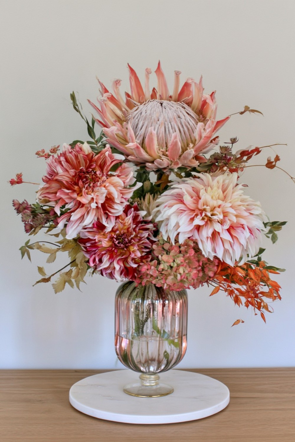 8. Let One Oversized Flower Become The Entire Arrangement
