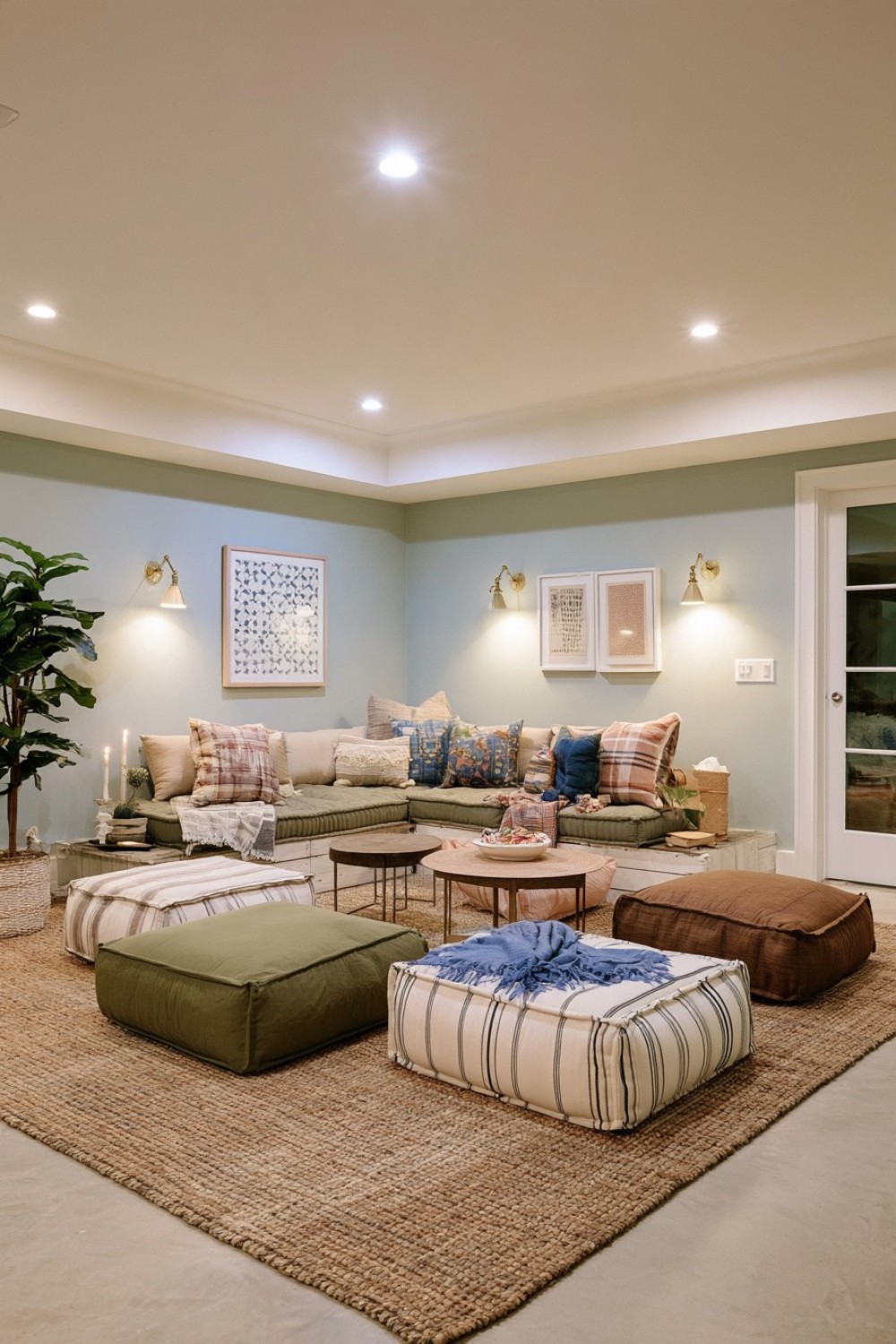 12. Low Seating Basement Family Zone