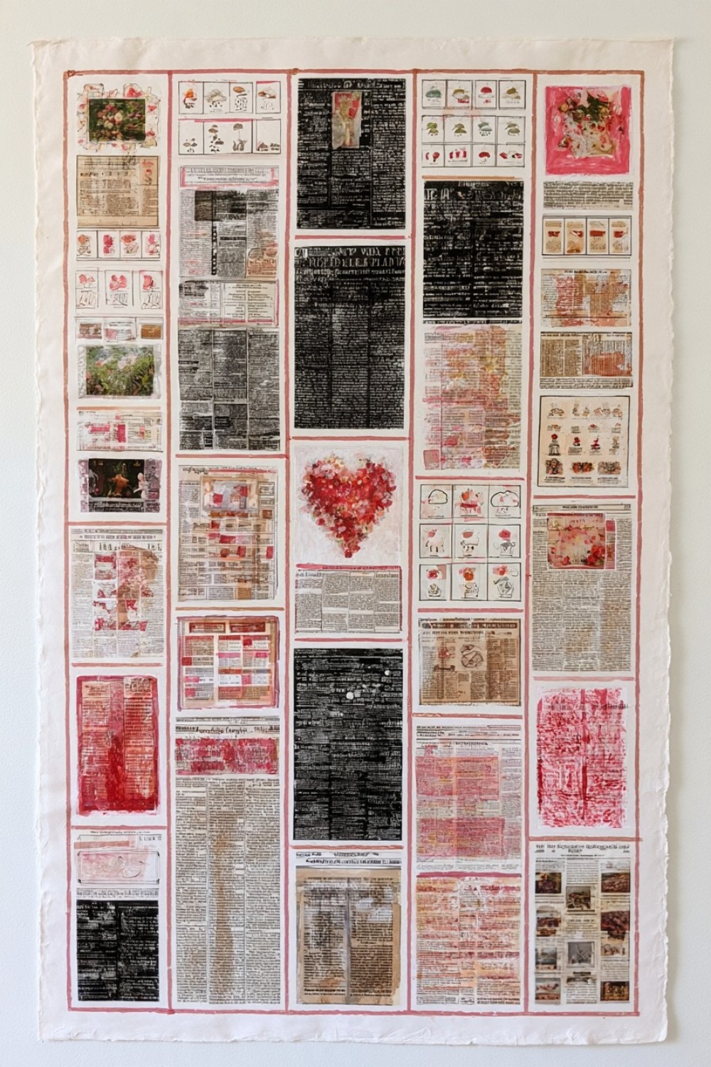 14. Valentine Newspaper Front Page Poster