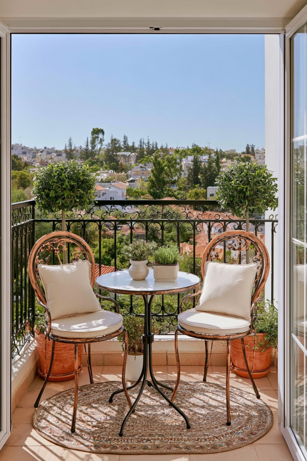 1. Choose Slim Bistro Furniture With An Elegant Silhouette