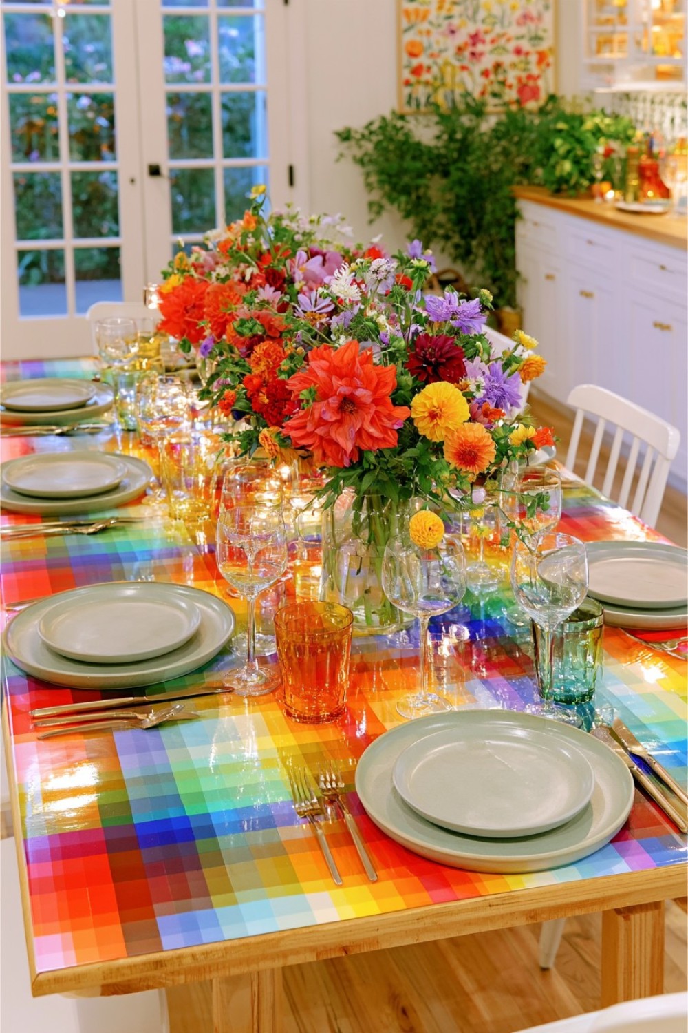 10. Individual Color Story Place Settings