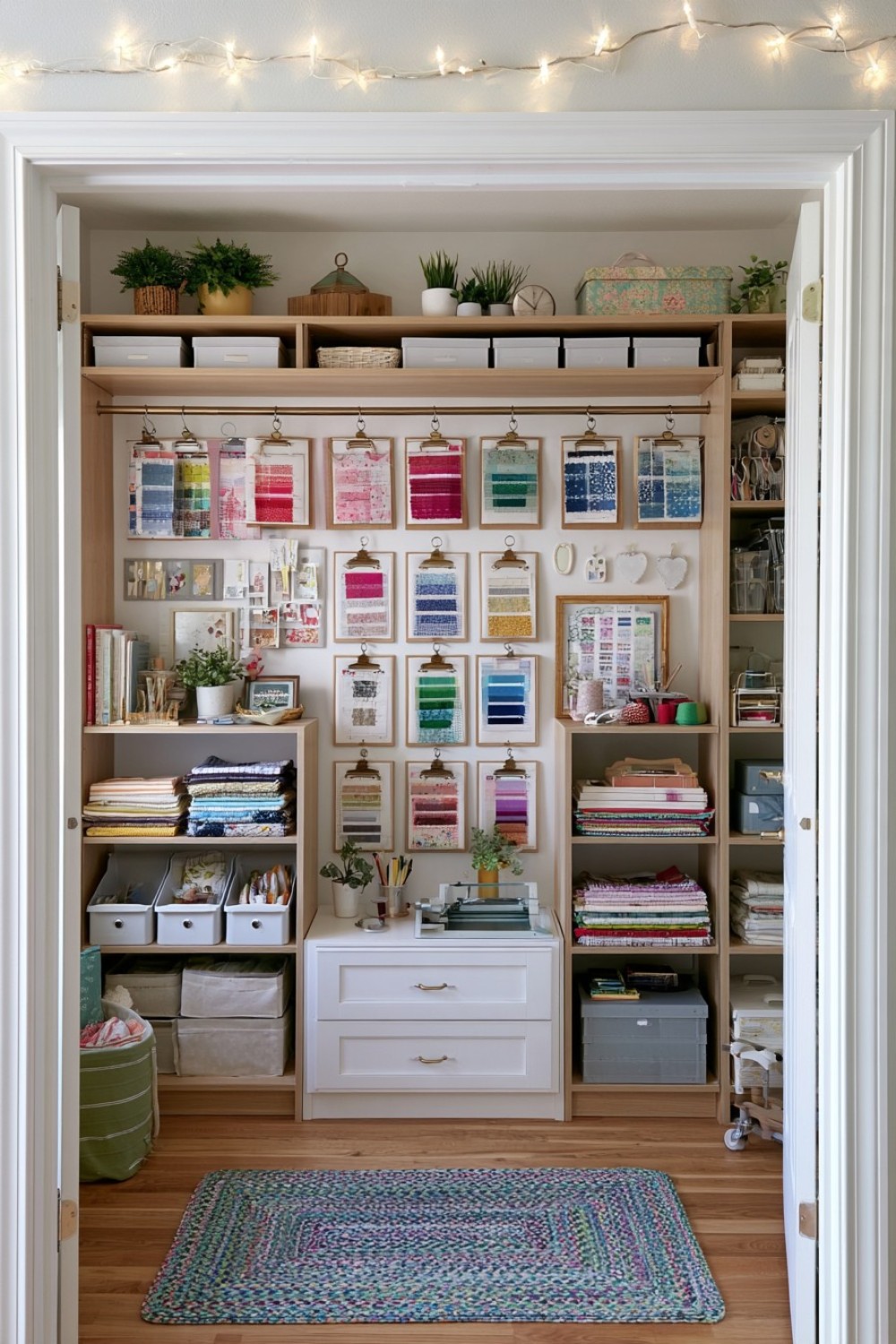 8. Hanging Fabric Sample Library