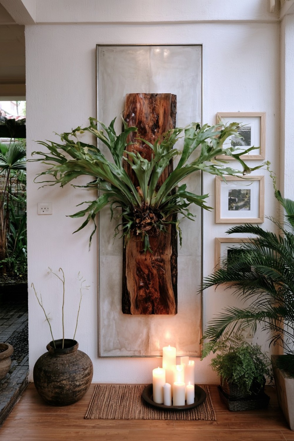 14. Reclaimed Antique Timber Board Mount