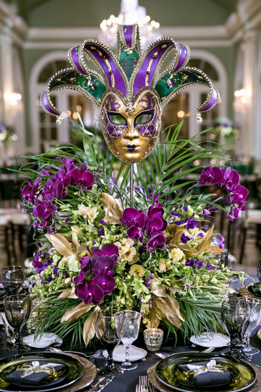 1. Build A Floating Mask Centerpiece