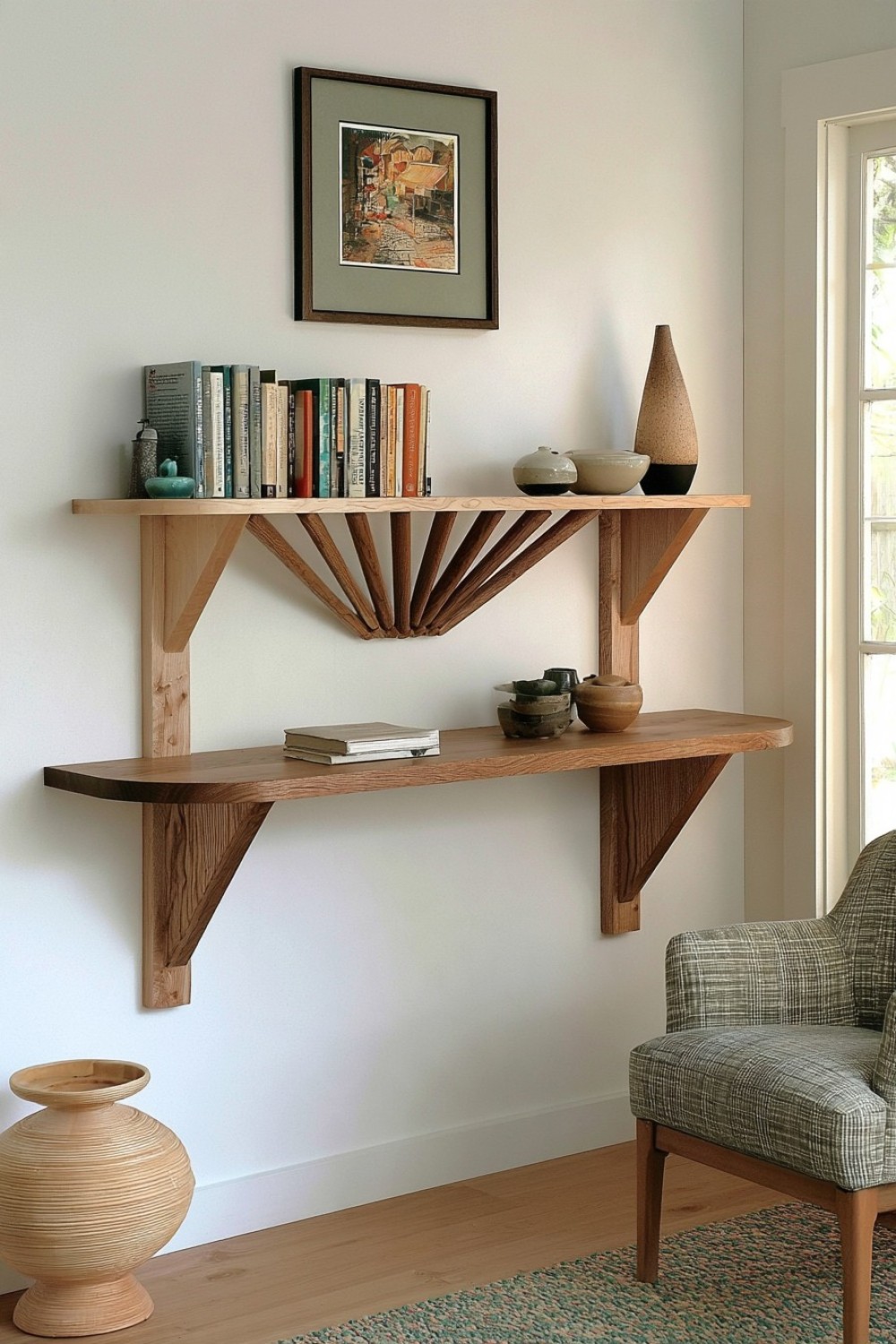 16. Repeated Dowel Bracket Structure