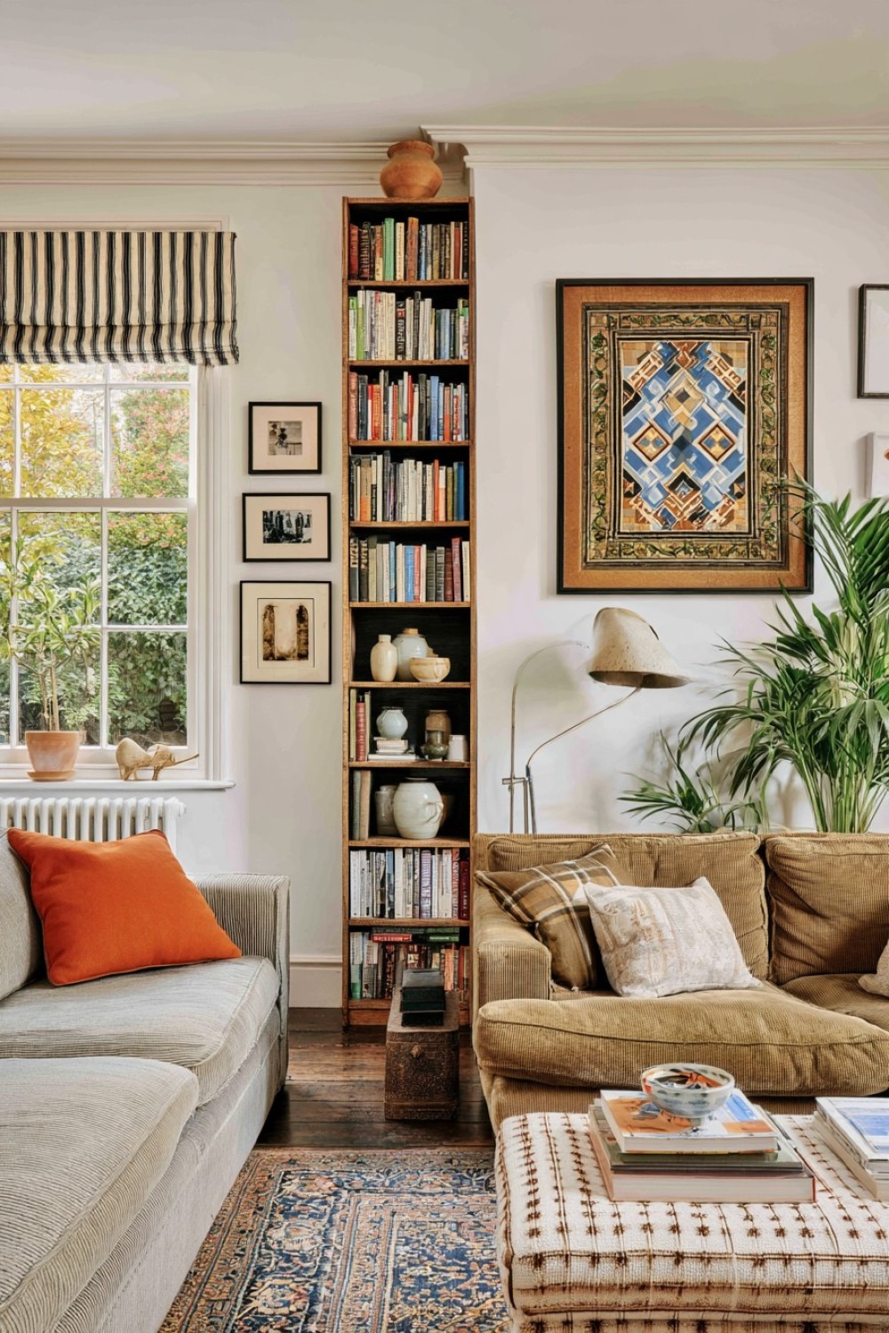 12. Tall Open Bookcase For Vertical Storage