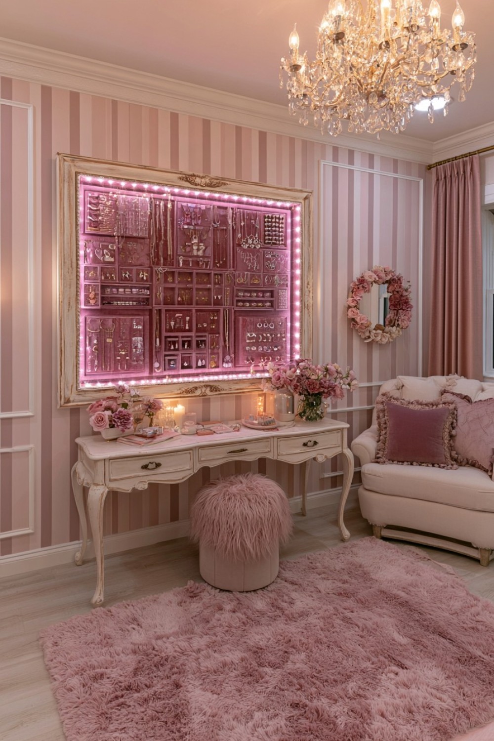 10. Glass Jewelry Display Cabinet