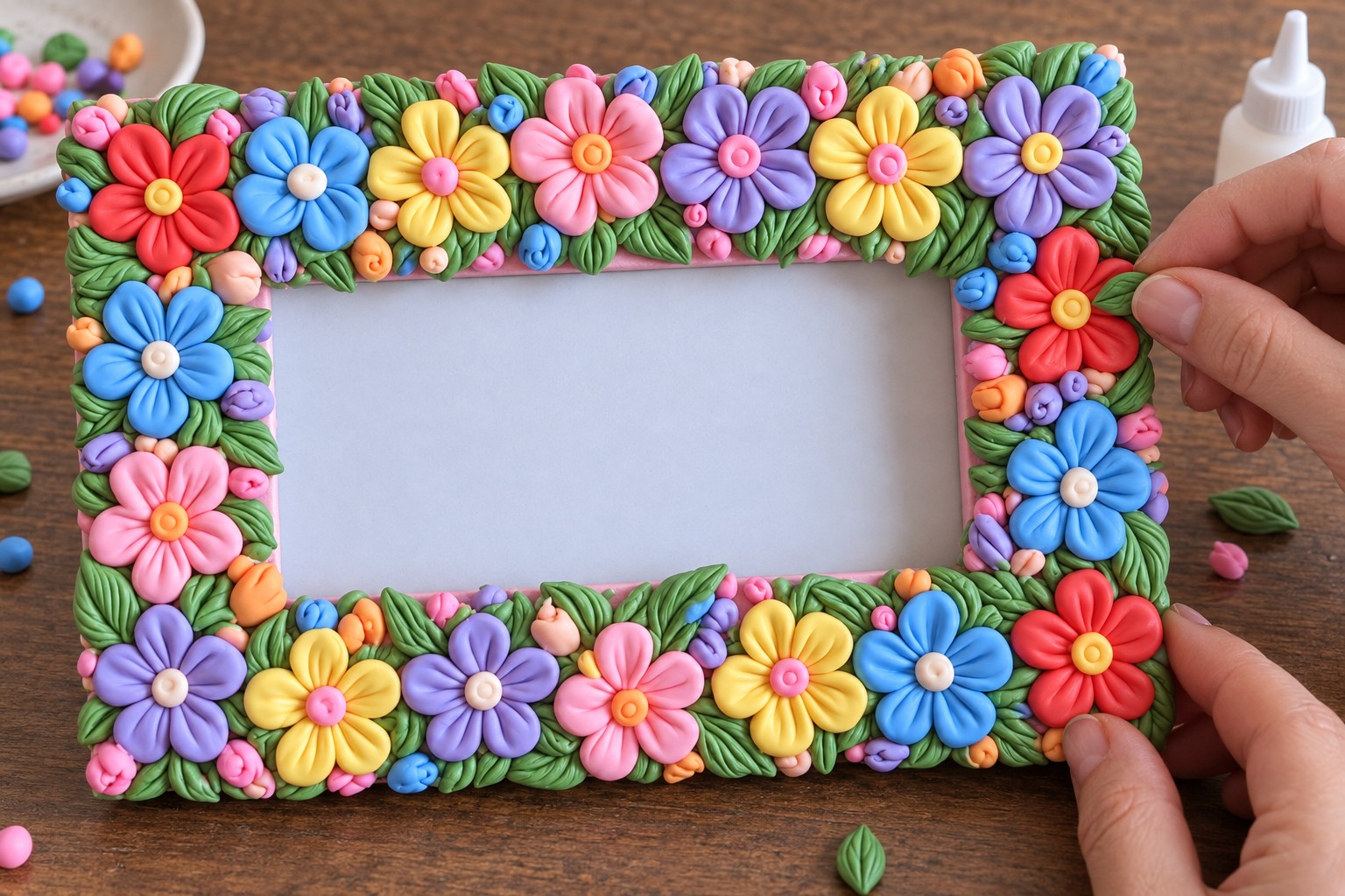 Fill The Remaining Gaps And Secure The Decoration