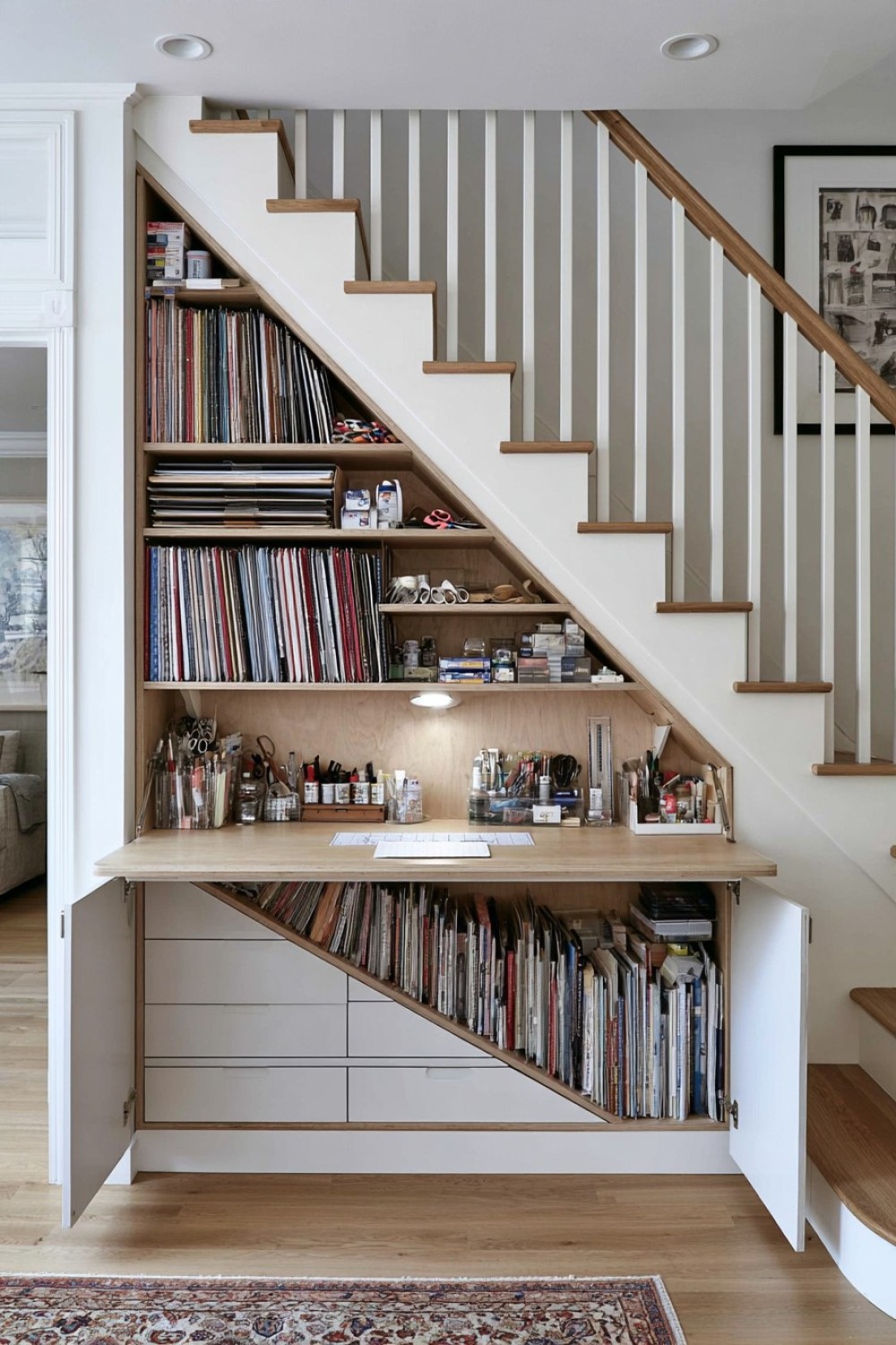 9. Fold Out Hobby Cabinet