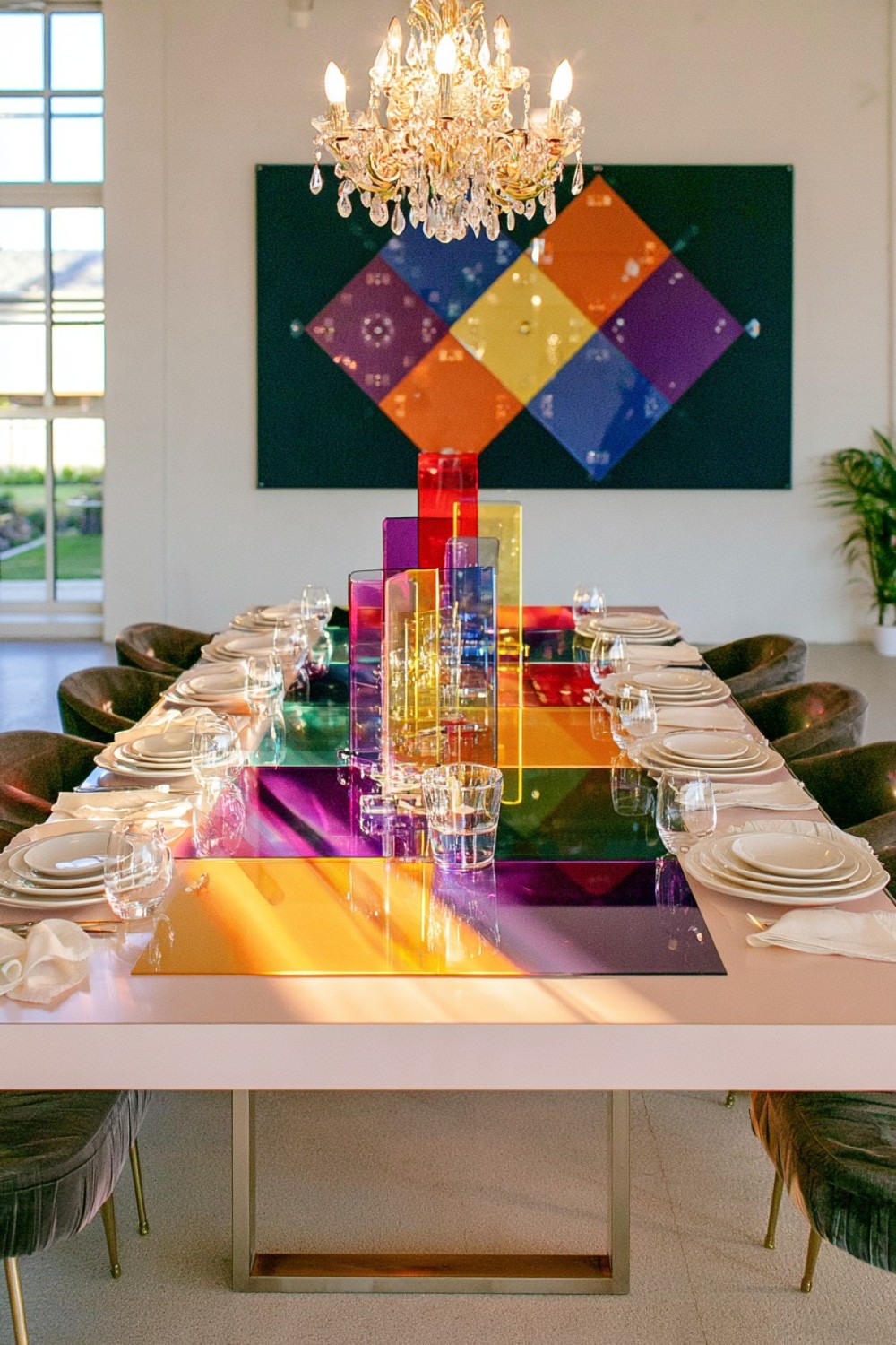 17. Rainbow Table With Colored Shadows