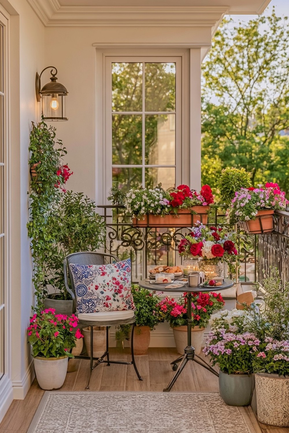 2. Use Vertical Greenery To Preserve Valuable Floor Space