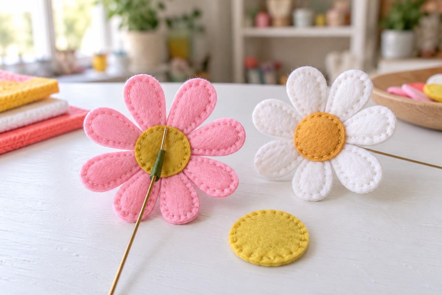 4. Assemble The Flower Heads