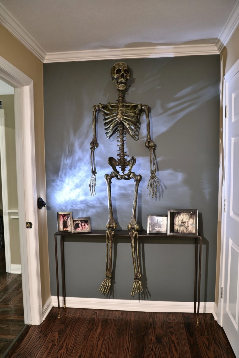 2. Skeleton Shadow Wall