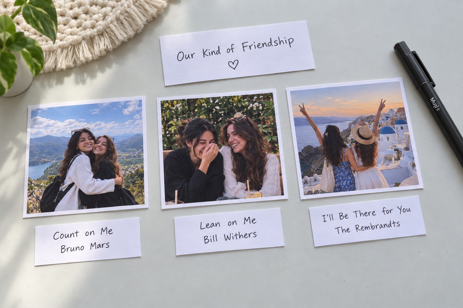 1. Choose The Photos And Match The Songs