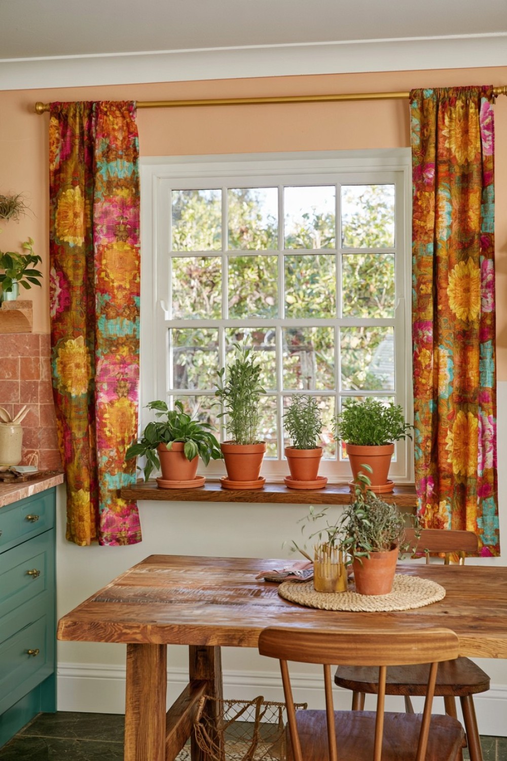 12. Terracotta Plant Ledge