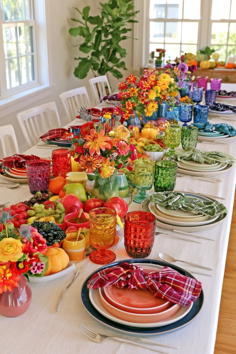 1. Full Table Rainbow Gradient