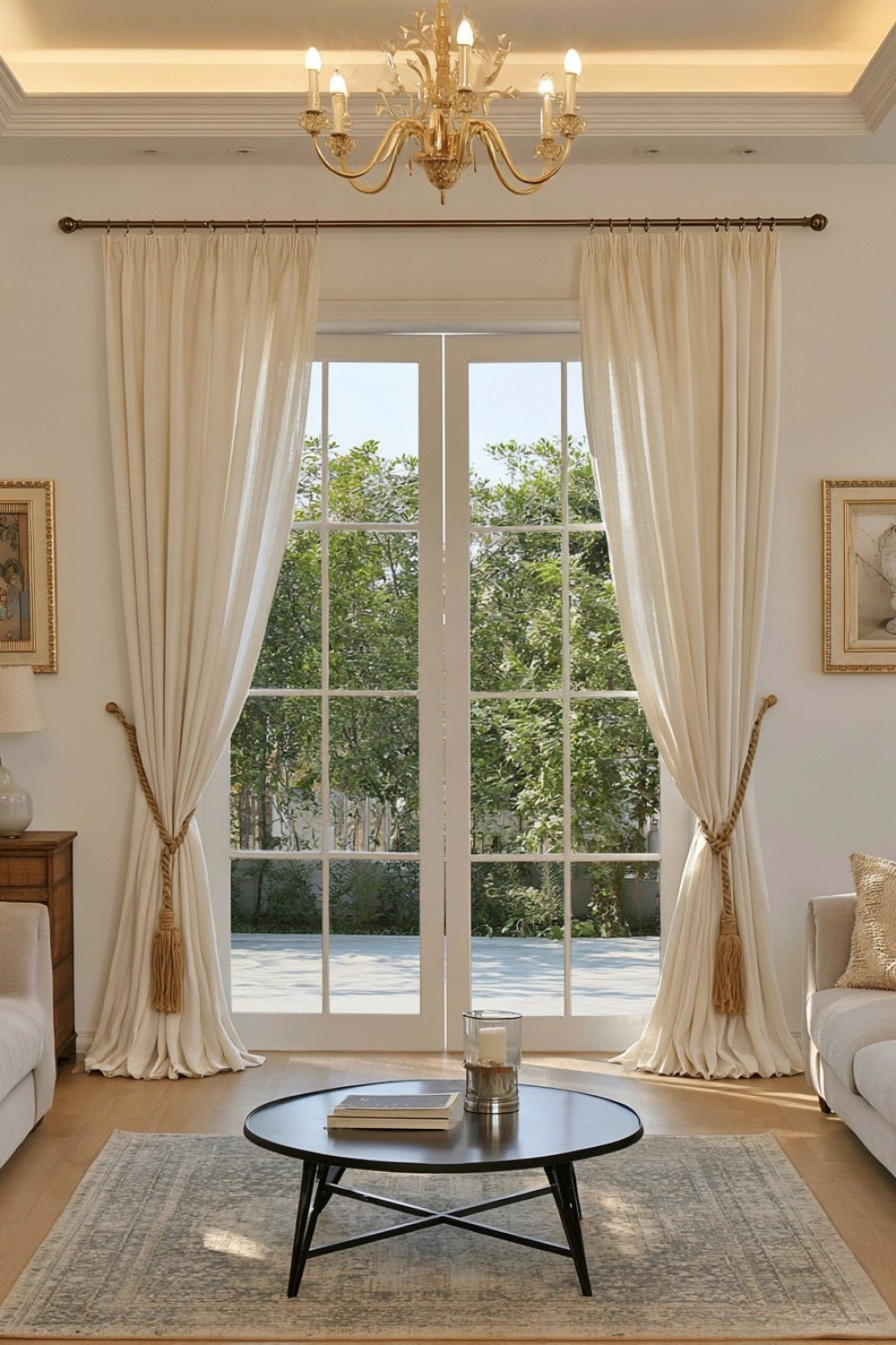 15. Curtain Rod Integrated With A Shelf