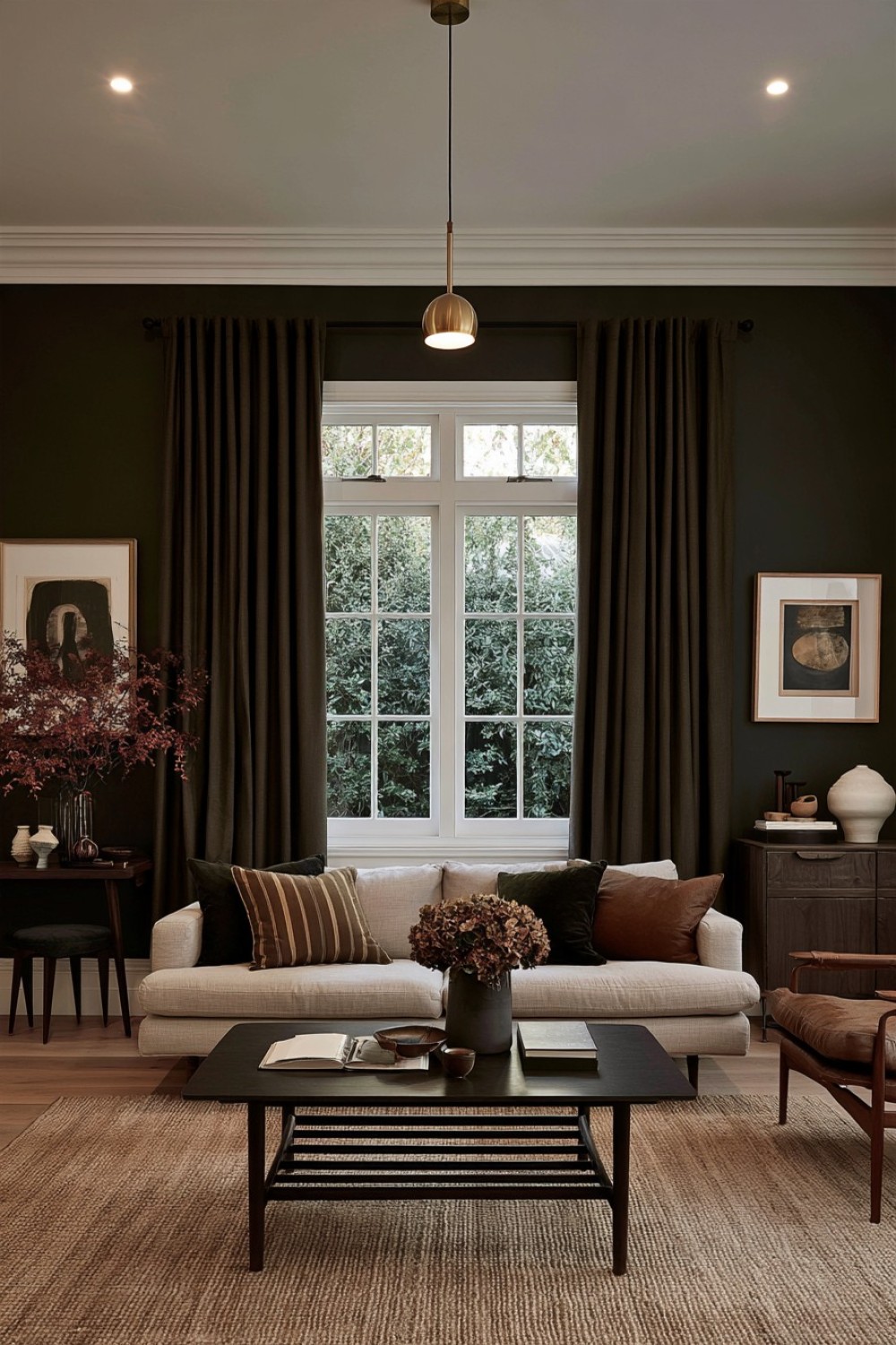 15. Full Length Textured Drapery For Soft Atmosphere