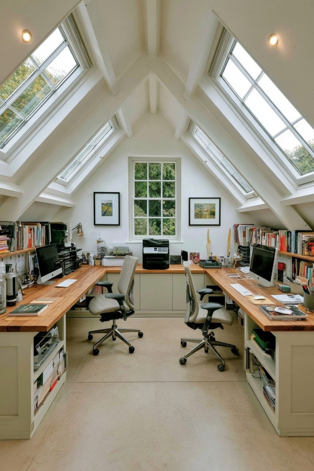 4. Dual Workspace Under Opposite Roof Slopes