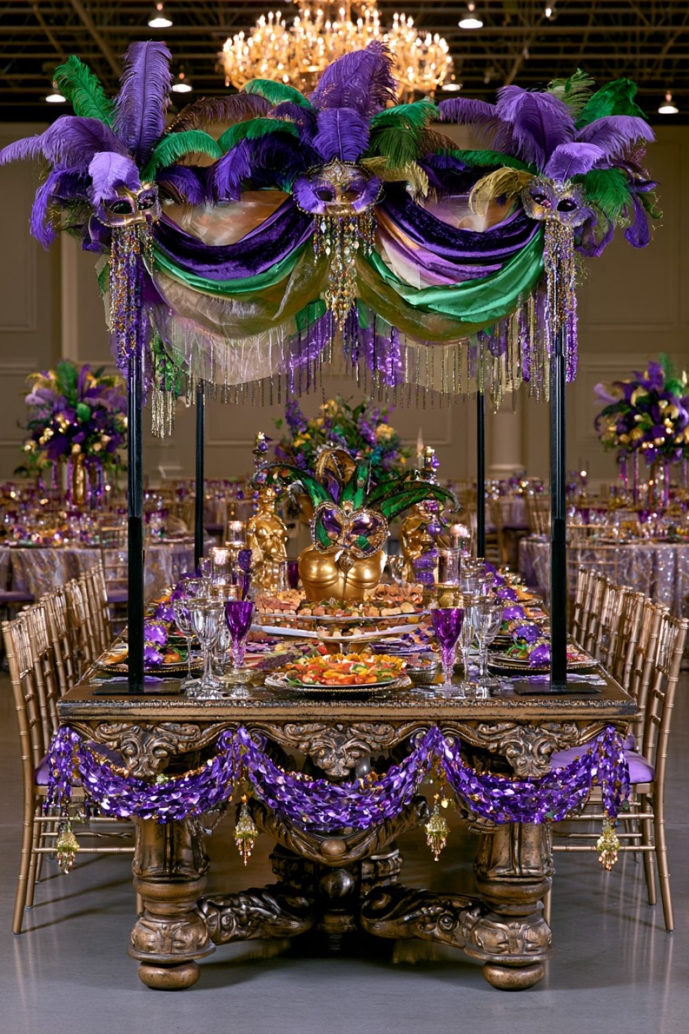 14. Build A Tabletop Carnival Canopy