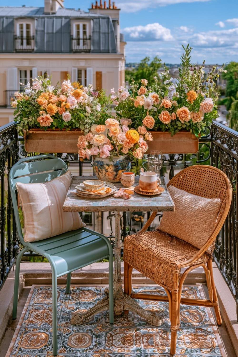 9. Mix Two Different Chairs For An Informal Artistic Feel