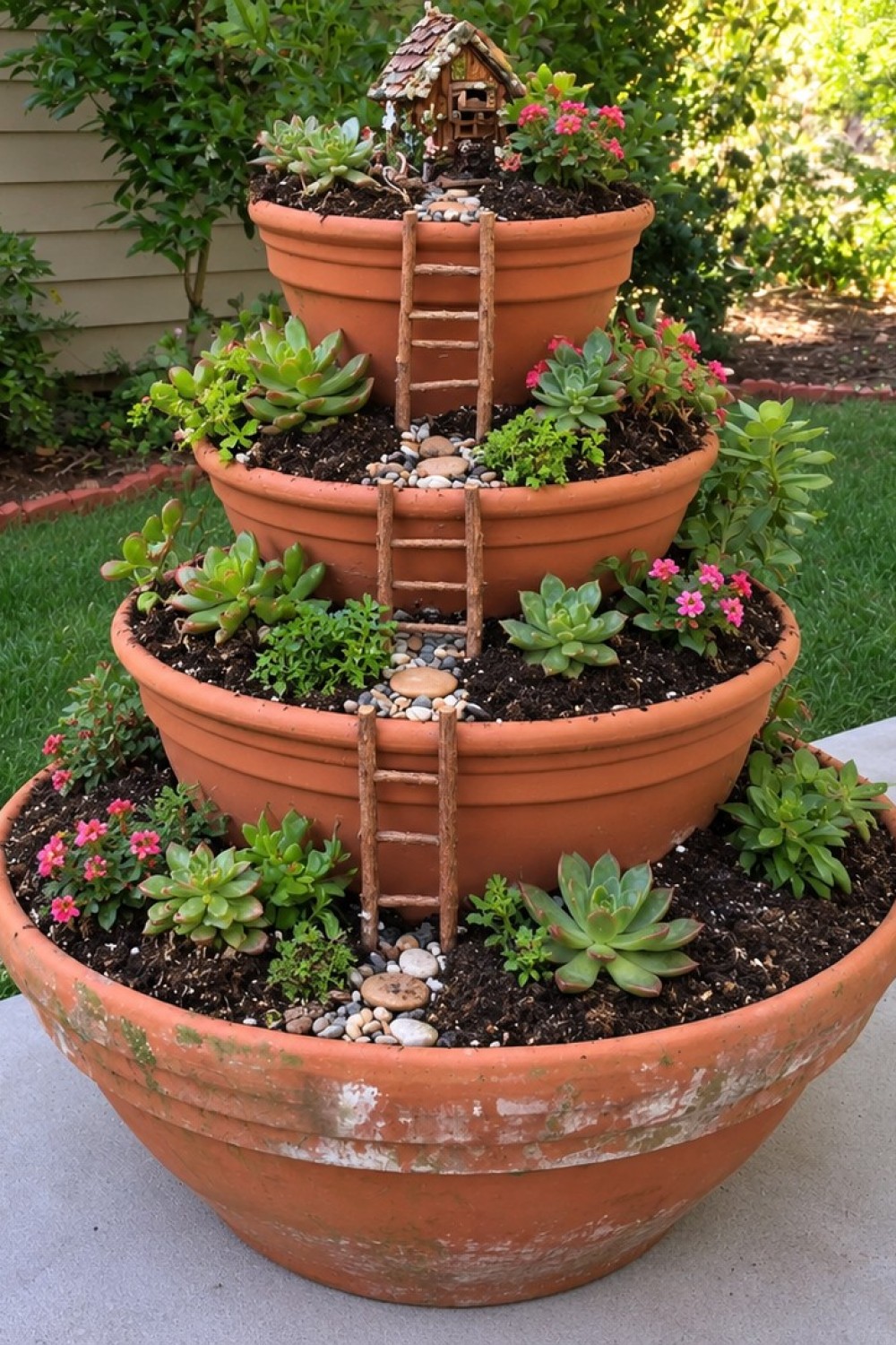 Plant Each Tier
