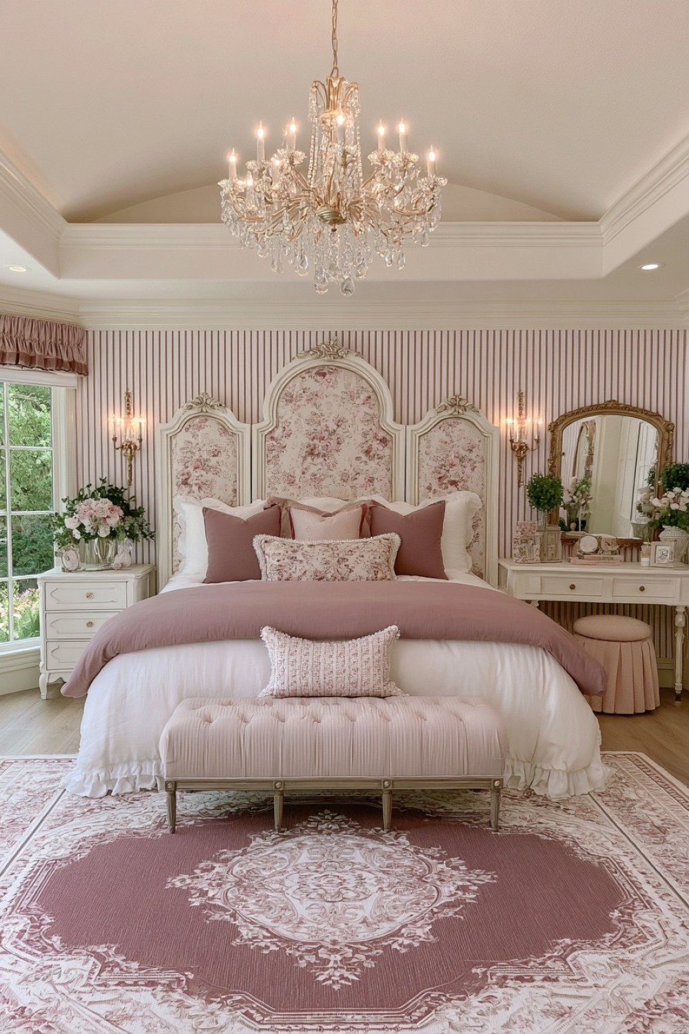 8. Decorative Folding Vanity Screen