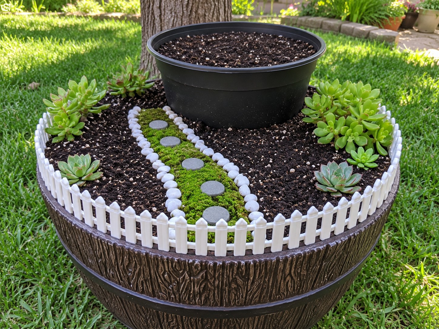 Build The Two Level Garden