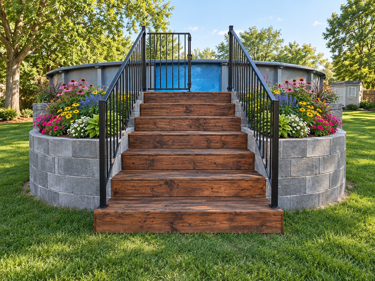 Fill And Plant The Side Beds