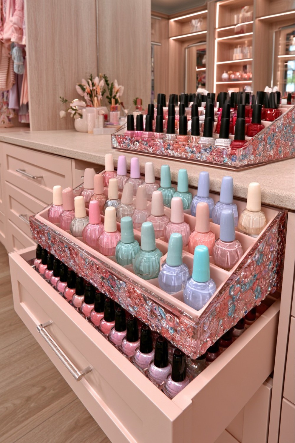 6. Seasonal Nail Polish Capsule Tray