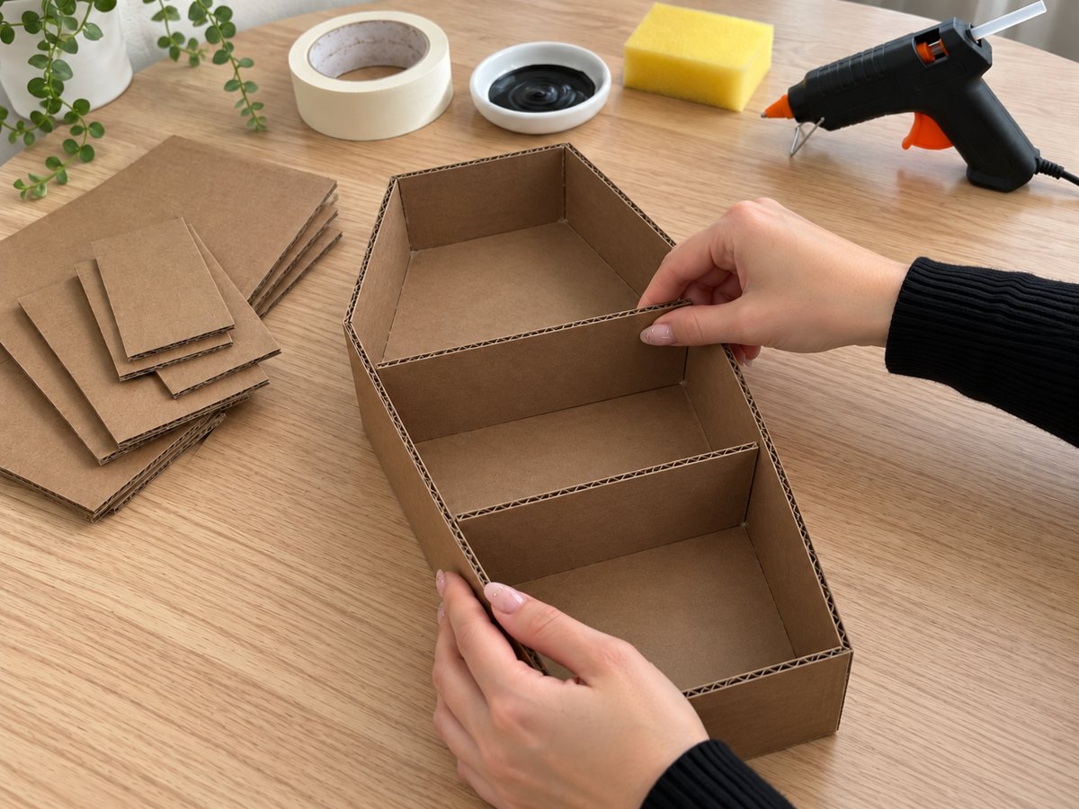 Install the Two Inner Shelves