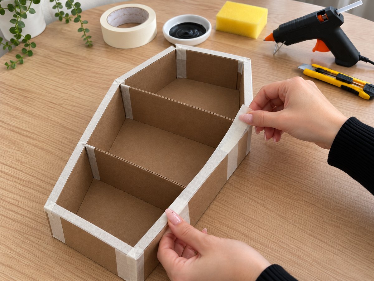 Reinforce the Edges with Paper Tape