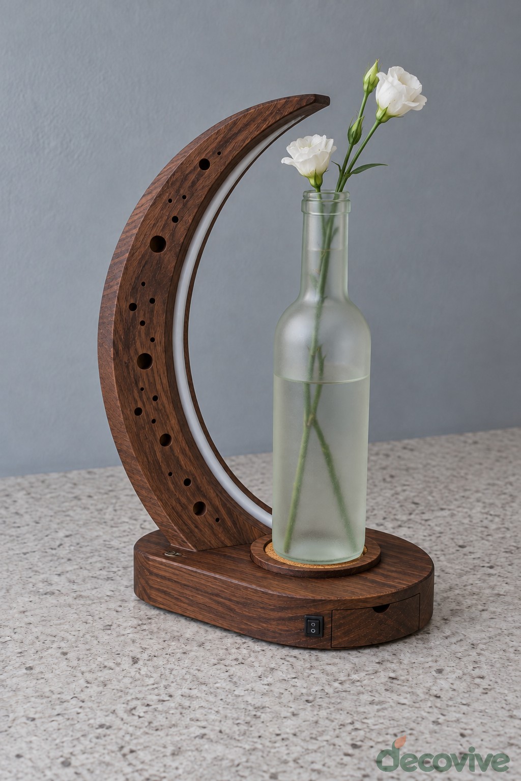 Crescent Moon Bottle Stand