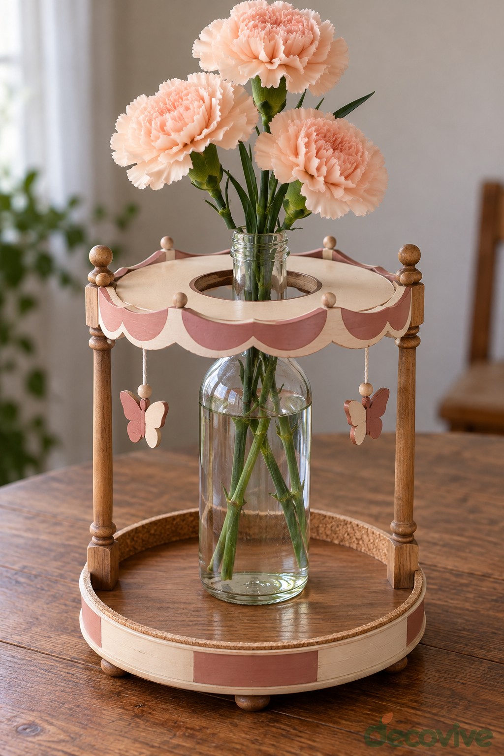 Carousel Frame Bottle Vase